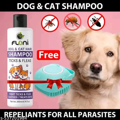 Anti-Fungal Dog Shampoo with Vitamin E | Fragrance-Free Pet Care Solution